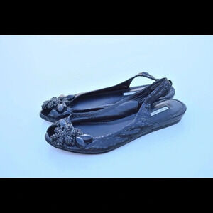 Vera Wang Lavender label sling back shoes